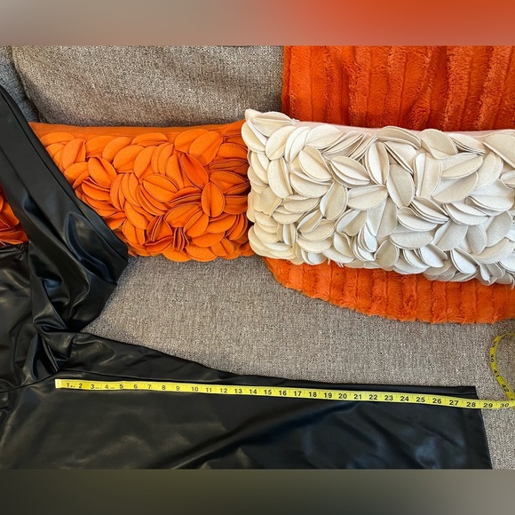 ❣️🆕Calvin Klein Black Faux Leather Slim Leg Suit Pants❣️ - Picture 11 of 11